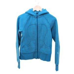 Lululemon Ohm Scuba Full Zipper Hoodie Jacket Size Medium.